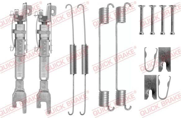 Accessory Kit, brake shoes 105-0781S