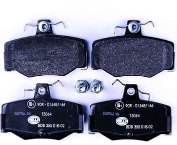 Brake Pad Set, disc brake 8DB 355 018-021