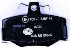 Brake Pad Set, disc brake 8DB 355 018-021 - image 2