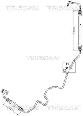 Hydraulic Hose, steering 8516 24001