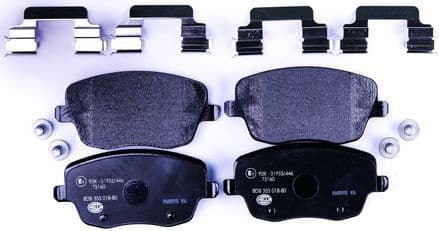 Brake Pad Set, disc brake 8DB 355 018-801