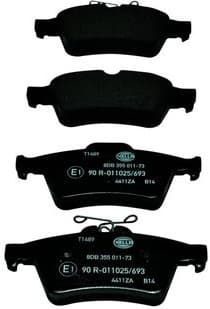 Brake Pad Set, disc brake 8DB 355 011-731