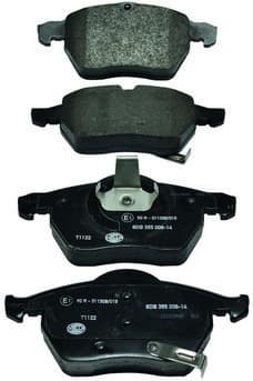 Brake Pad Set, disc brake 8DB 355 008-141