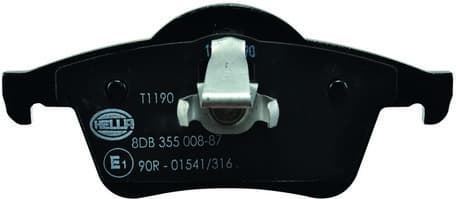 Brake Pad Set, disc brake 8DB 355 008-871