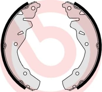 Brake Shoe Set ESSENTIAL LINE S 11 506