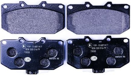 Brake Pad Set, disc brake 8DB 355 016-791