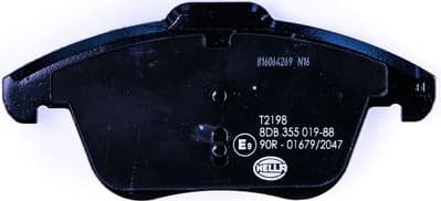 Brake Pad Set, disc brake 8DB 355 019-881 - image 2