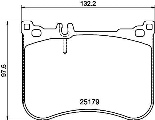 Brake Pad Set, disc brake 8DB 355 021-211 - image 2