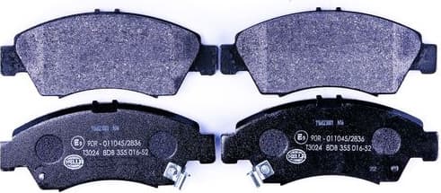 Brake Pad Set, disc brake 8DB 355 016-521
