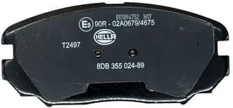 Brake Pad Set, disc brake 8DB 355 024-891 - image 2