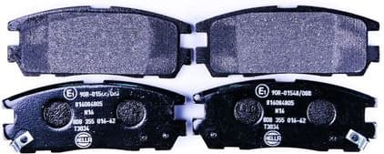 Brake Pad Set, disc brake 8DB 355 016-621