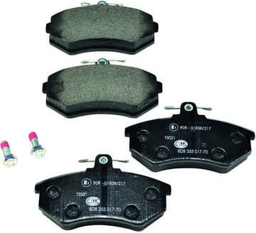 Brake Pad Set, disc brake 8DB 355 017-701