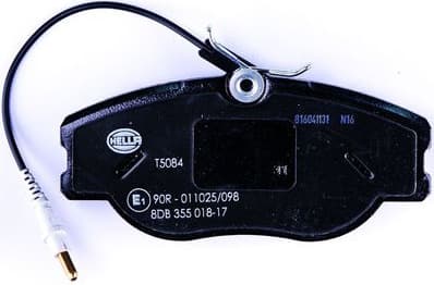 Brake Pad Set, disc brake 8DB 355 018-171 - image 2