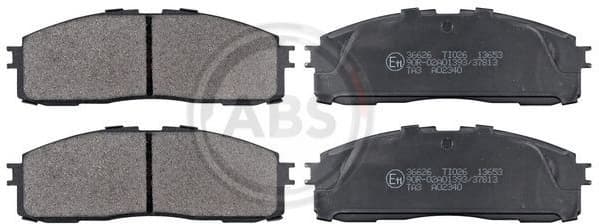 Brake Pad Set, disc brake 36626