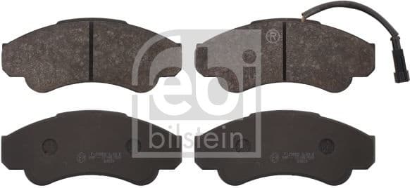 Brake Pad Set, disc brake 16663
