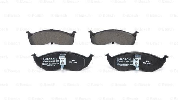 Brake Pad Set, disc brake 0986424363 - image 3