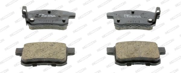 Brake pads rear, Top Quality FDB4198 - image 2