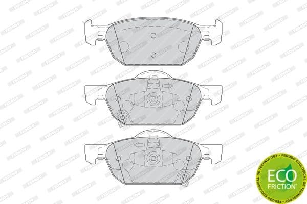 Brake pads front, Top Quality FDB4269 - image 3