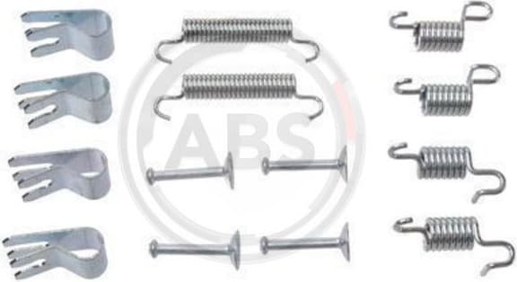 Accessory Kit, parking brake shoes 0850Q