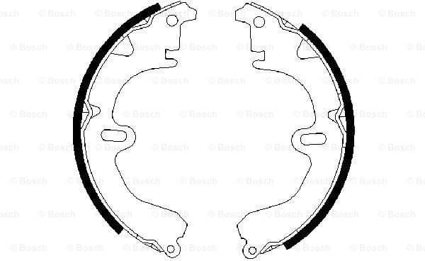 Brake Shoe Set 0986487203