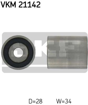 Tensioner belt VKM21142 - image 2