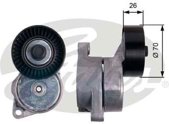 Belt Tensioner, V-ribbed belt DriveAlign™ T38201