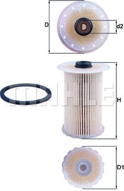 Filter diesel fuel KX229D - image 3