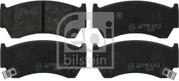 Brake Pad Set, disc brake 16267