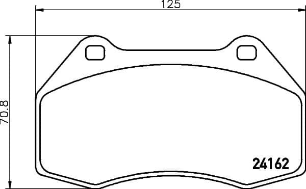 Brake Pad Set, disc brake 8DB 355 012-151 - image 4