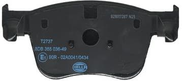 Brake Pad Set, disc brake 8DB 355 036-491 - image 2