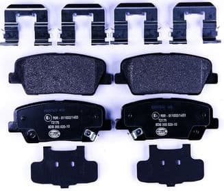Brake Pad Set, disc brake 8DB 355 020-101