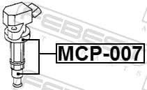 Plug, coil MCP-007 - image 2