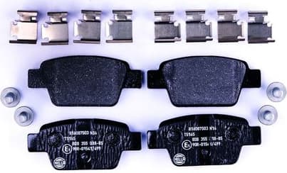 Brake Pad Set, disc brake 8DB 355 018-851