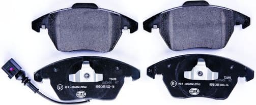 Brake Pad Set, disc brake 8DB 355 023-161