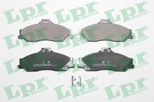 Brake Pad Set, disc brake 05P1355