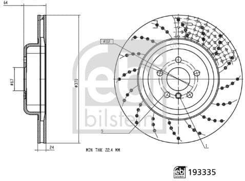 Brake Disc 193335
