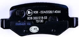 Brake Pad Set, disc brake 8DB 355 018-531