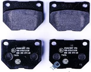 Brake Pad Set, disc brake 8DB 355 011-601