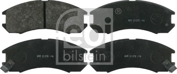 Brake Pad Set, disc brake 16282