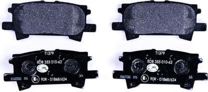 Brake Pad Set, disc brake 8DB 355 010-621