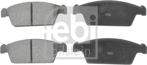 Brake Pad Set, disc brake 170305