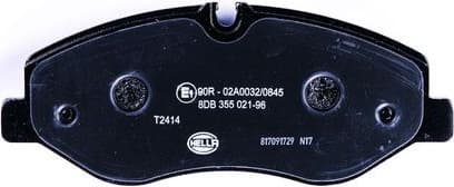 Brake Pad Set, disc brake 8DB 355 021-961 - image 2