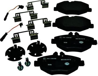 Brake Pad Set, disc brake 8DB 355 018-731