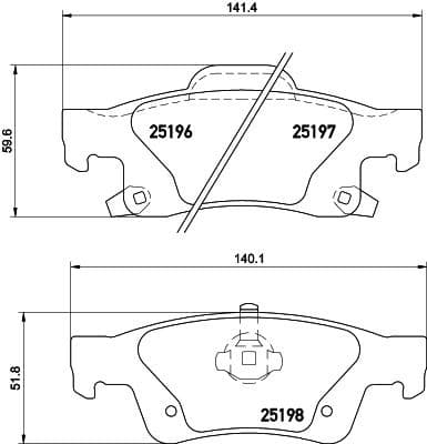 Brake Pad Set, disc brake 8DB 355 020-351 - image 4