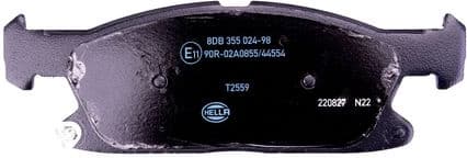 Brake Pad Set, disc brake 8DB 355 024-981 - image 2