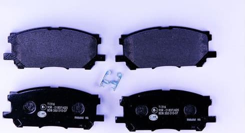 Brake Pad Set, disc brake 8DB 355 010-071