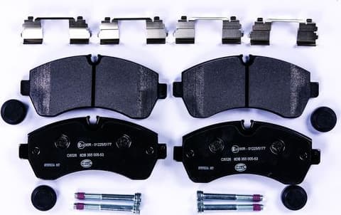 Brake Pad Set, disc brake 8DB 355 005-531