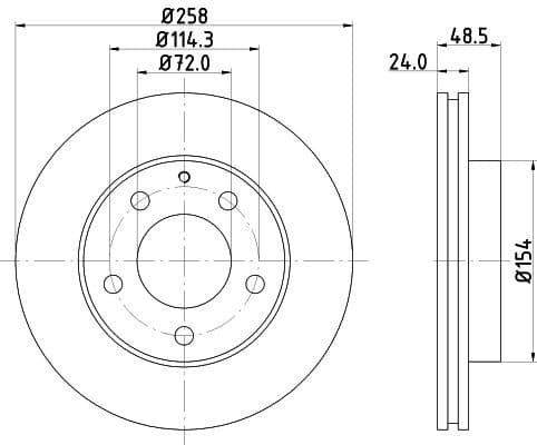 Brake Disc 8DD 355 103-221 - image 4