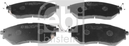 Brake Pad Set, disc brake 170268