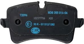 Brake Pad Set, disc brake 8DB 355 016-061 - image 2